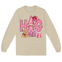 Mushroom hug me with gnome Long Sleeve Tee - NancyCooperArtShop