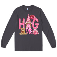 Smoke hug me with gnome Long Sleeve Tee - NancyCooperArtShop