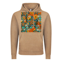 Vintage Coffee western stars seamless pattern Vintage Hoodie - HRA Design Shop