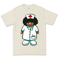 Bone african nurse gnome afro hair Premium Tee - BarkalooDesign