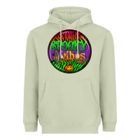 Matcha halloween round earrings 2 Heavyweight Hoodie - BundleAndBundleShop
