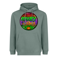 Sage halloween round earrings 2 Heavyweight Hoodie - BundleAndBundleShop