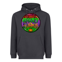 Smoke halloween round earrings 2 Heavyweight Hoodie - BundleAndBundleShop