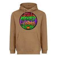 Toasted Coconut halloween round earrings 2 Heavyweight Hoodie - BundleAndBundleShop