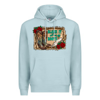 Blue Mist blame it all on my roots Premium Hoodie - RanaPortraitStore
