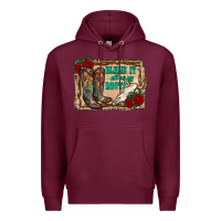 Burgundy blame it all on my roots Premium Hoodie - RanaPortraitStore