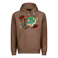 Chestnut blame it all on my roots Premium Hoodie - RanaPortraitStore