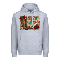 Heather Grey blame it all on my roots Premium Hoodie - RanaPortraitStore