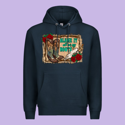 Blame It All On My Roots Premium Hoodie Designed By Ranaportraitstore