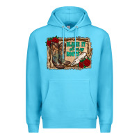 Ocean Blue blame it all on my roots Premium Hoodie - RanaPortraitStore