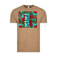 Vintage Coffee rose leopard mama Vintage Tee - AdoDesignShop
