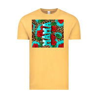 Vintage Mustard rose leopard mama Vintage Tee - AdoDesignShop