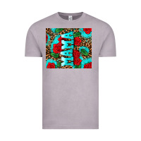 Vintage Zinc rose leopard mama Vintage Tee - AdoDesignShop