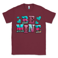 Burgundy be mine western valentine's day no background Classic Tee - AdoDesignShop