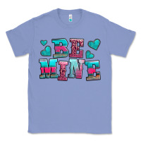 Colony Blue be mine western valentine's day no background Classic Tee - AdoDesignShop