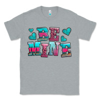 Heather Grey be mine western valentine's day no background Classic Tee - AdoDesignShop