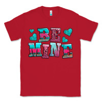 Red be mine western valentine's day no background Classic Tee - AdoDesignShop