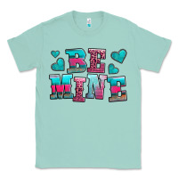 Seafoam be mine western valentine's day no background Classic Tee - AdoDesignShop