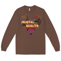 Chestnut mental health matters Long Sleeve Tee - JahusDesignShop