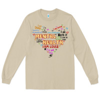 Mushroom mental health matters Long Sleeve Tee - JahusDesignShop