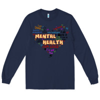 Navy mental health matters Long Sleeve Tee - JahusDesignShop