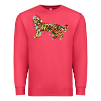 Cardinal christmas bengal cat Premium Sweatshirt - LillyAllenDesigns