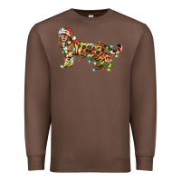 Chestnut christmas bengal cat Premium Sweatshirt - LillyAllenDesigns