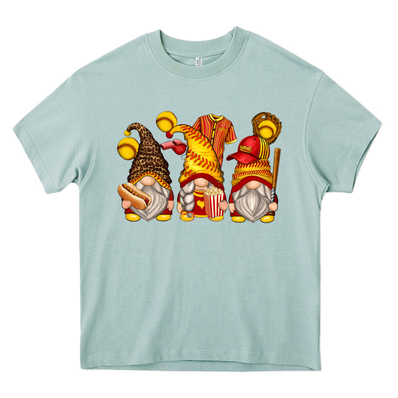 Softball Gnomes Heavy Core Tee by Zillion Design Studio | Teevron