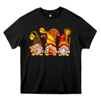 Black softball gnomes Heavy Core Tee - Zillion Design Studio