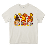 Cream softball gnomes Heavy Core Tee - Zillion Design Studio