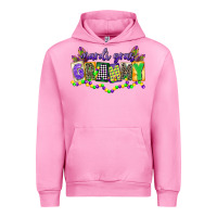 Fuchsia Pink mardi gras grammy Urban Hoodie - CowGirlArtShop