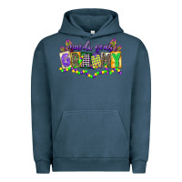 Pigment Midnight Navy mardi gras grammy Urban Hoodie - CowGirlArtShop
