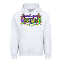 White mardi gras grammy Urban Hoodie - CowGirlArtShop