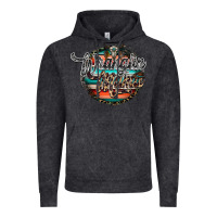 Vintage Black wranglinn mama Vintage Hoodie - RacoonDesign