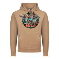 Vintage Coffee wranglinn mama Vintage Hoodie - RacoonDesign