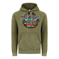 Vintage Olive wranglinn mama Vintage Hoodie - RacoonDesign