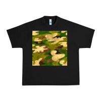 Black camouflage seamless pattern Urban Heavy Tee - BundleAndBundleShop