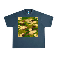 Midnight Navy camouflage seamless pattern Urban Heavy Tee - BundleAndBundleShop