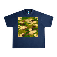 Navy camouflage seamless pattern Urban Heavy Tee - BundleAndBundleShop