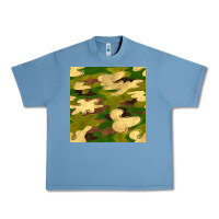 Pebble Blue camouflage seamless pattern Urban Heavy Tee - BundleAndBundleShop