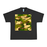 Camouflage Seamless Pattern Urban Heavy Tee | Teevron