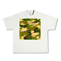 Pistachio camouflage seamless pattern Urban Heavy Tee - BundleAndBundleShop