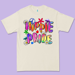 Hippie Pride Premium Tee Designed By Zillion Design Studio