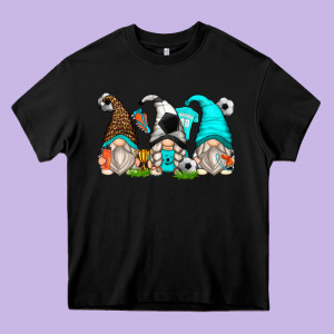 Soccer Gnomes Heavy Core Tee Designed By Zillion Design Studio