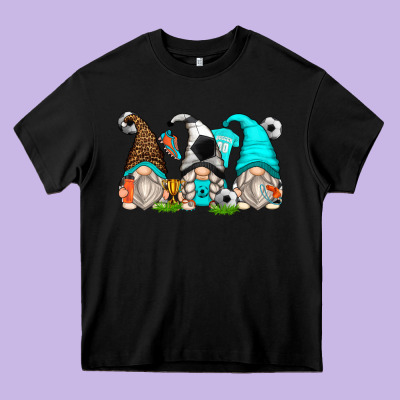 Soccer Gnomes Heavy Core Tee Designed By Zillion Design Studio