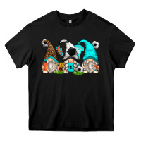 Black soccer gnomes Heavy Core Tee - Zillion Design Studio