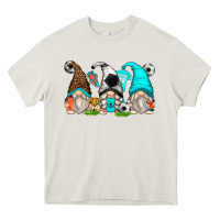 Cream soccer gnomes Heavy Core Tee - Zillion Design Studio
