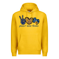 Lemon Peace Love Texas Premium Hoodie - Bettercallsaul