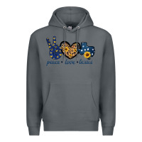 Rock Peace Love Texas Premium Hoodie - Bettercallsaul