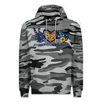 Slate Camo Peace Love Texas Premium Hoodie - Bettercallsaul